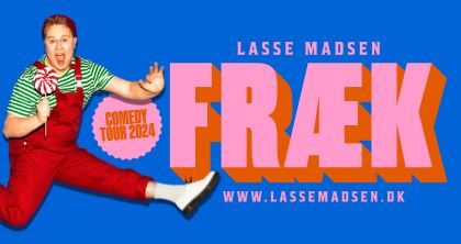 Lasse Madsen - Fræk 01. marts kl. 19:00